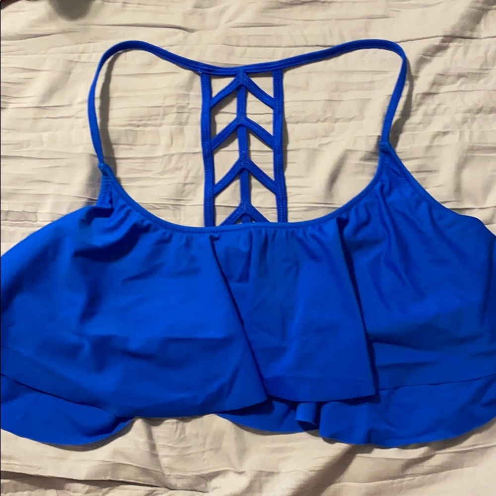 Blue bikini top from Pink